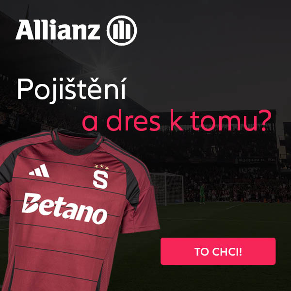 Oblékni si dres svého srdce. Allianz ti ho přidá k pojištění.