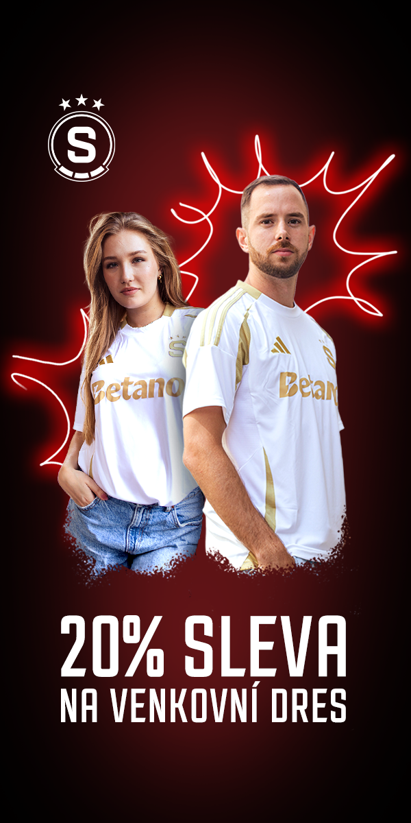 Fanshop sleva 20 % na venkovní dres