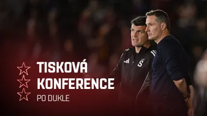 Press conference after Dukla