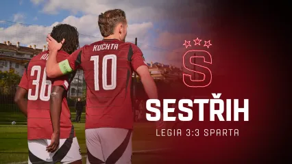 SESTŘIH: Legia - Sparta 3:3