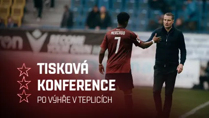 Press conference after Teplice